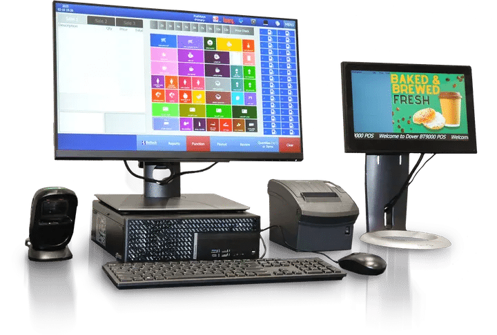 The Bulloch Technologies BT9000™ Point of Sale (POS) system for forecourt fueling stations.